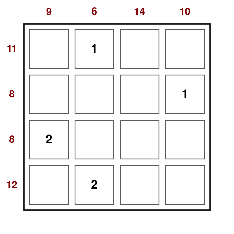 Kakuro Puzzle